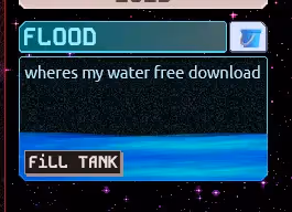 the flood is on it's respective area